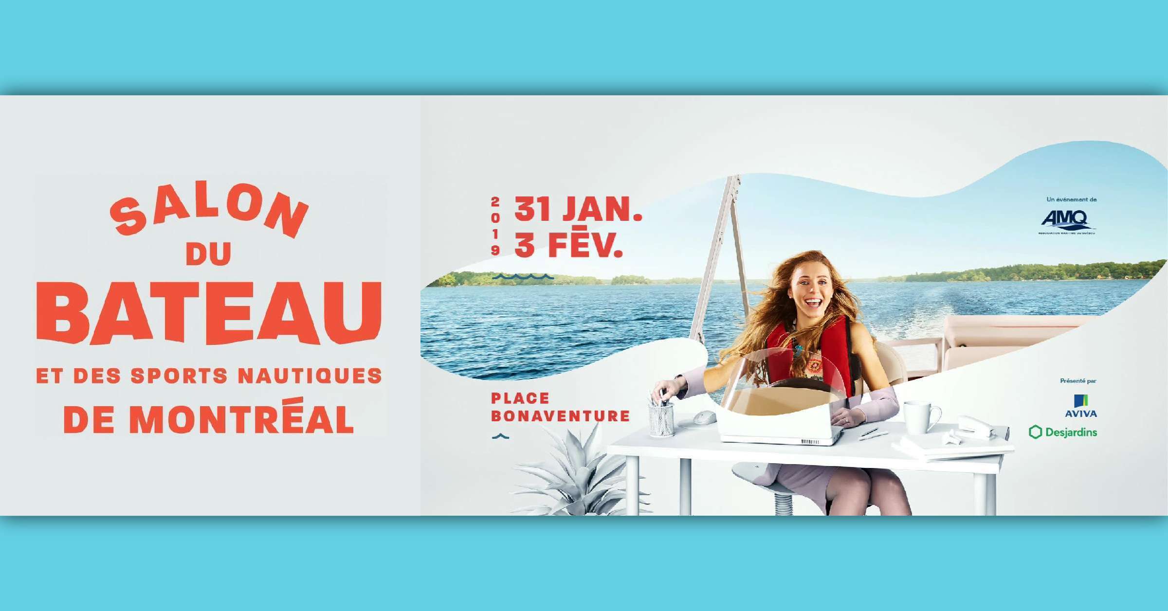 Ne manquez pas le Salon du Bateau de Montréal 2019 !